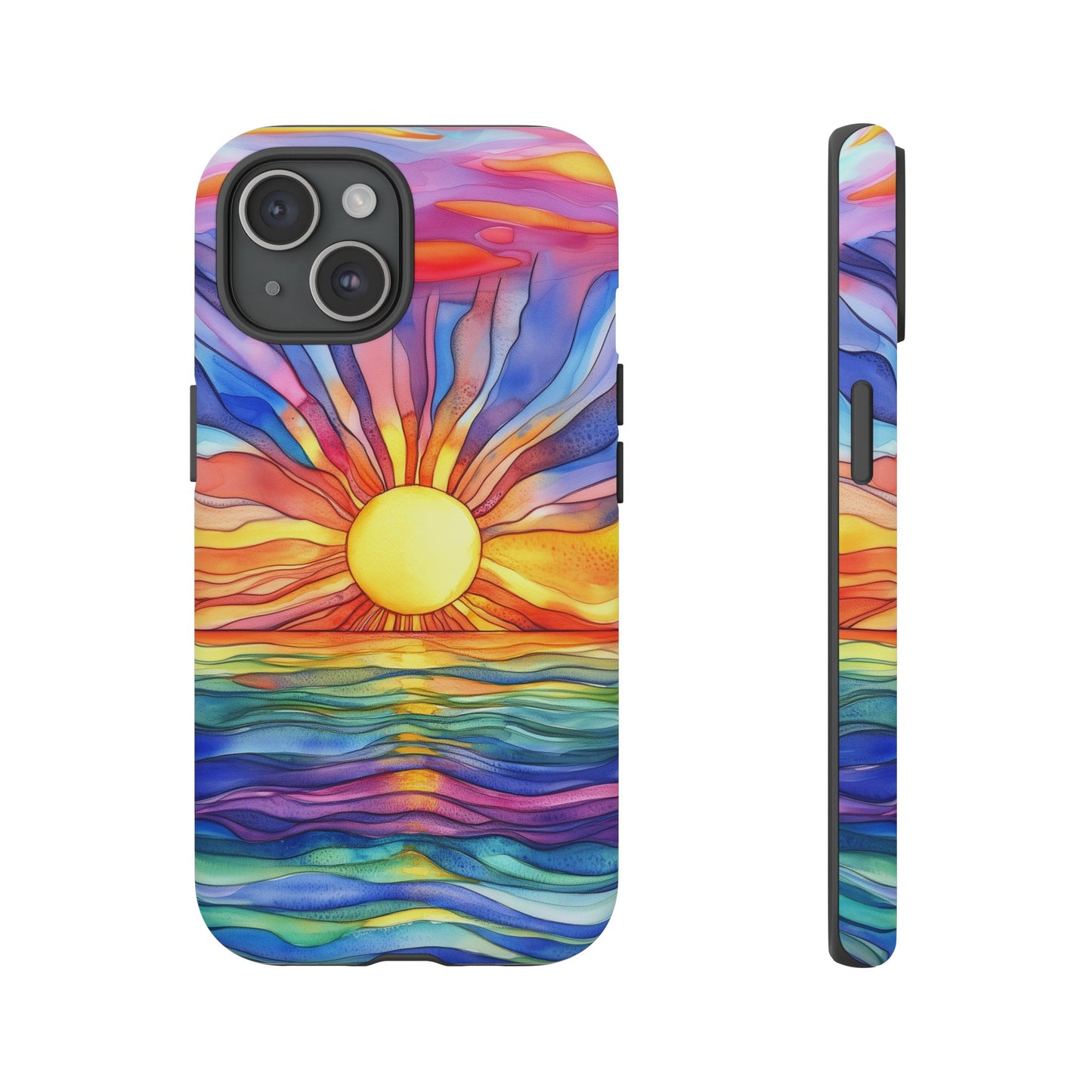 Celestial Tides iPhone Case