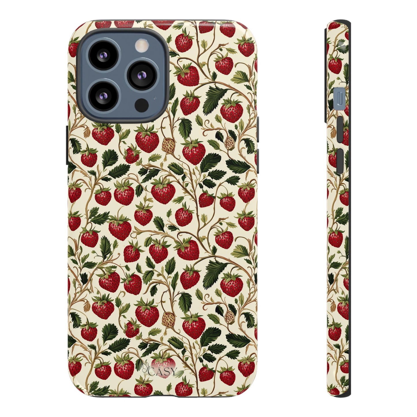 Enchanted Strawberry Patch iPhone Case