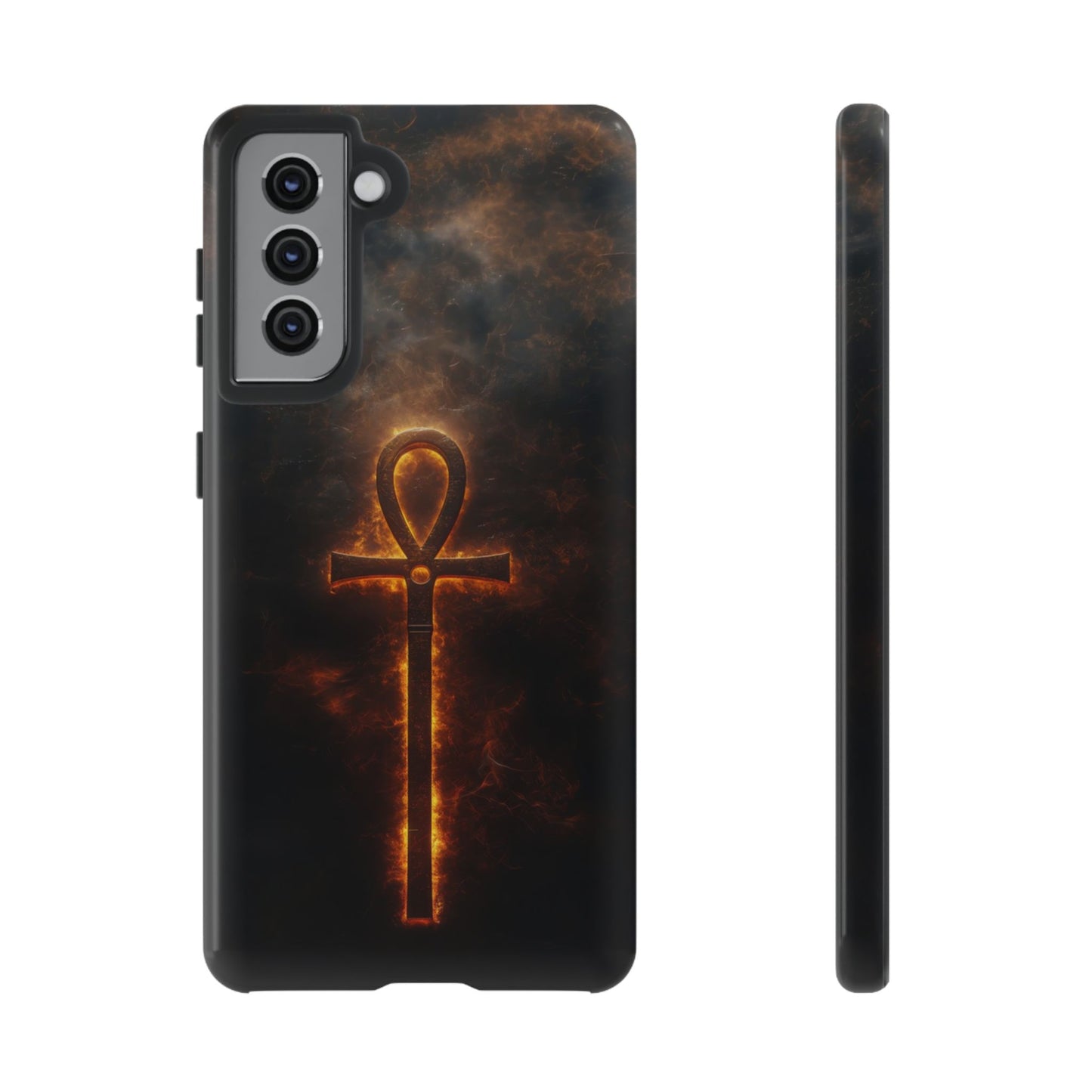 Burning Ankh Samsung Phone Case