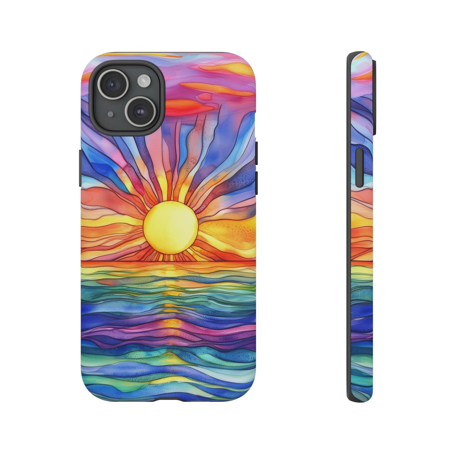 Celestial Tides iPhone Case