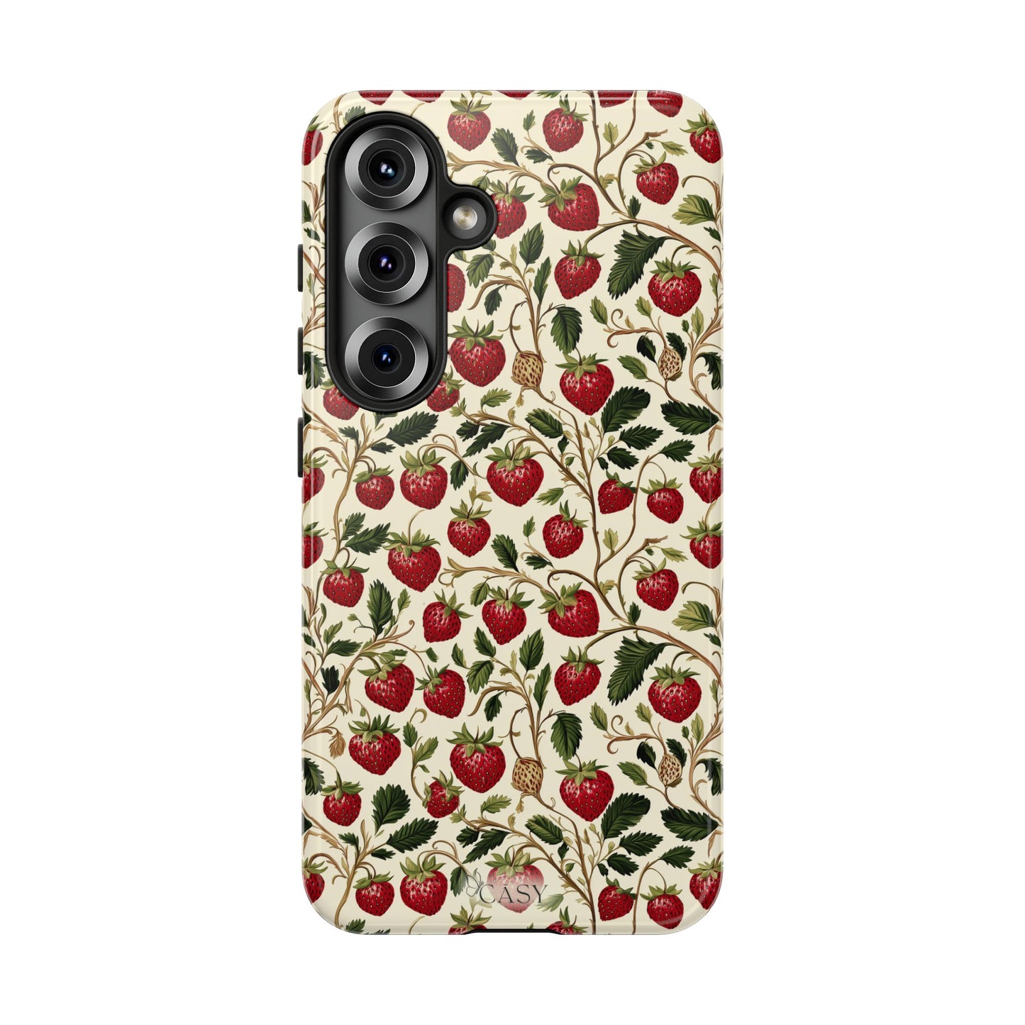 Enchanted Strawberry Patch Samsung Phone Case