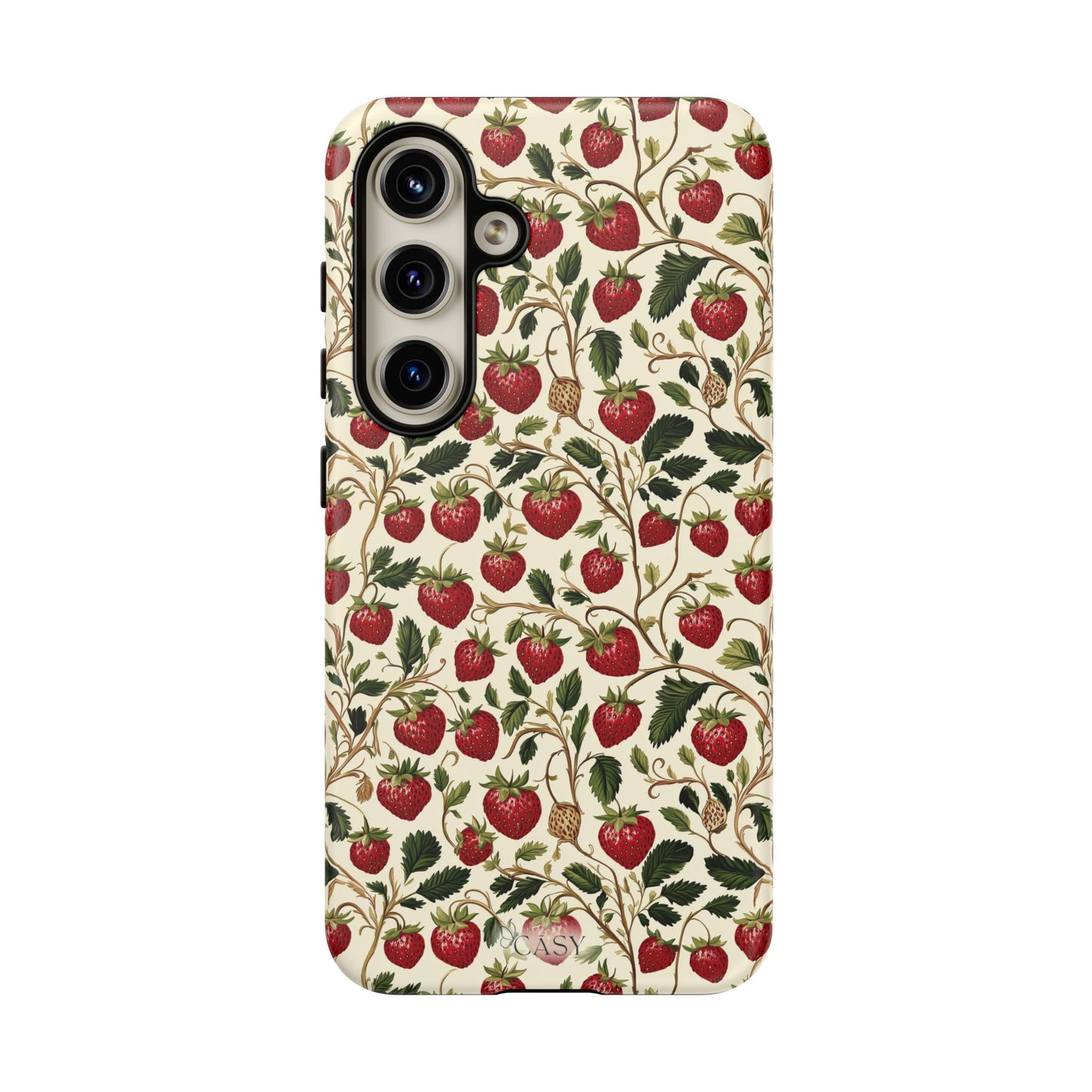 Enchanted Strawberry Patch Samsung Phone Case