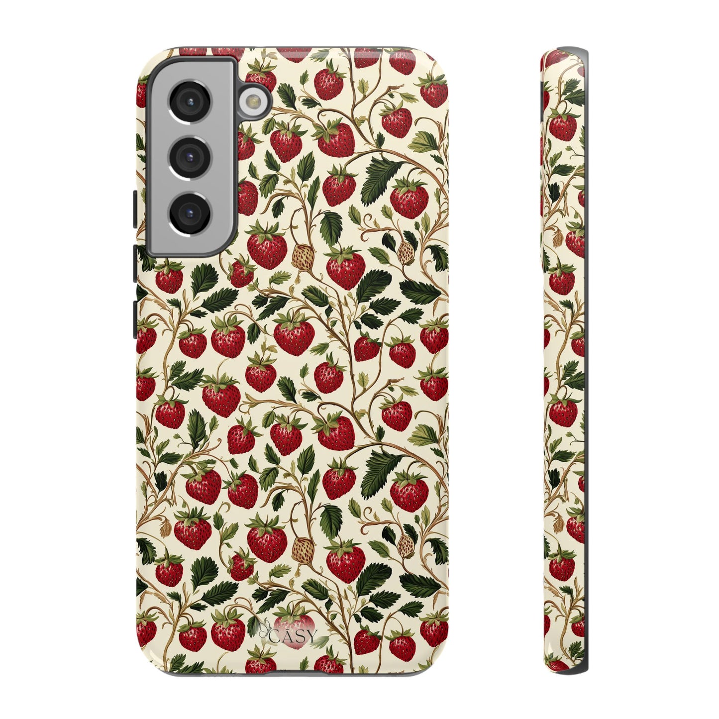 Enchanted Strawberry Patch Samsung Phone Case