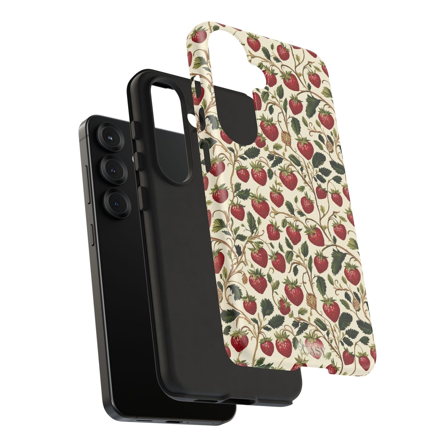 Enchanted Strawberry Patch Samsung Phone Case
