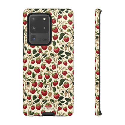Enchanted Strawberry Patch Samsung Phone Case