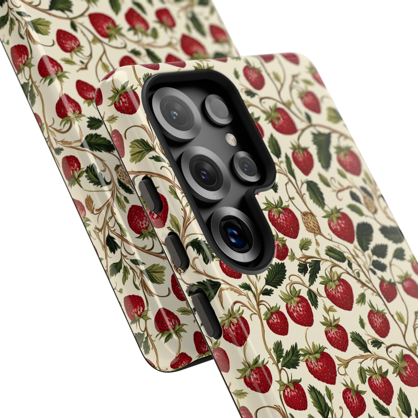 Enchanted Strawberry Patch Samsung Phone Case
