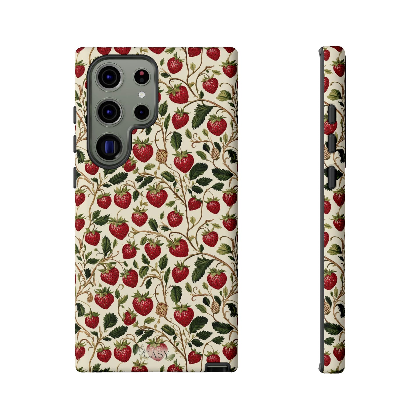 Enchanted Strawberry Patch Samsung Phone Case