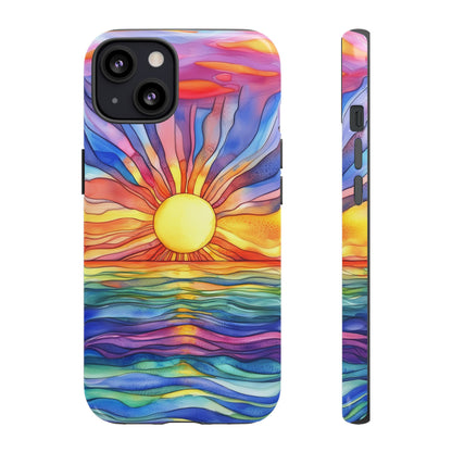 Celestial Tides iPhone Case