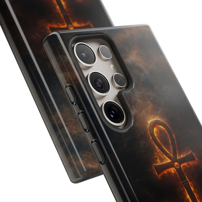 Burning Ankh Samsung Phone Case
