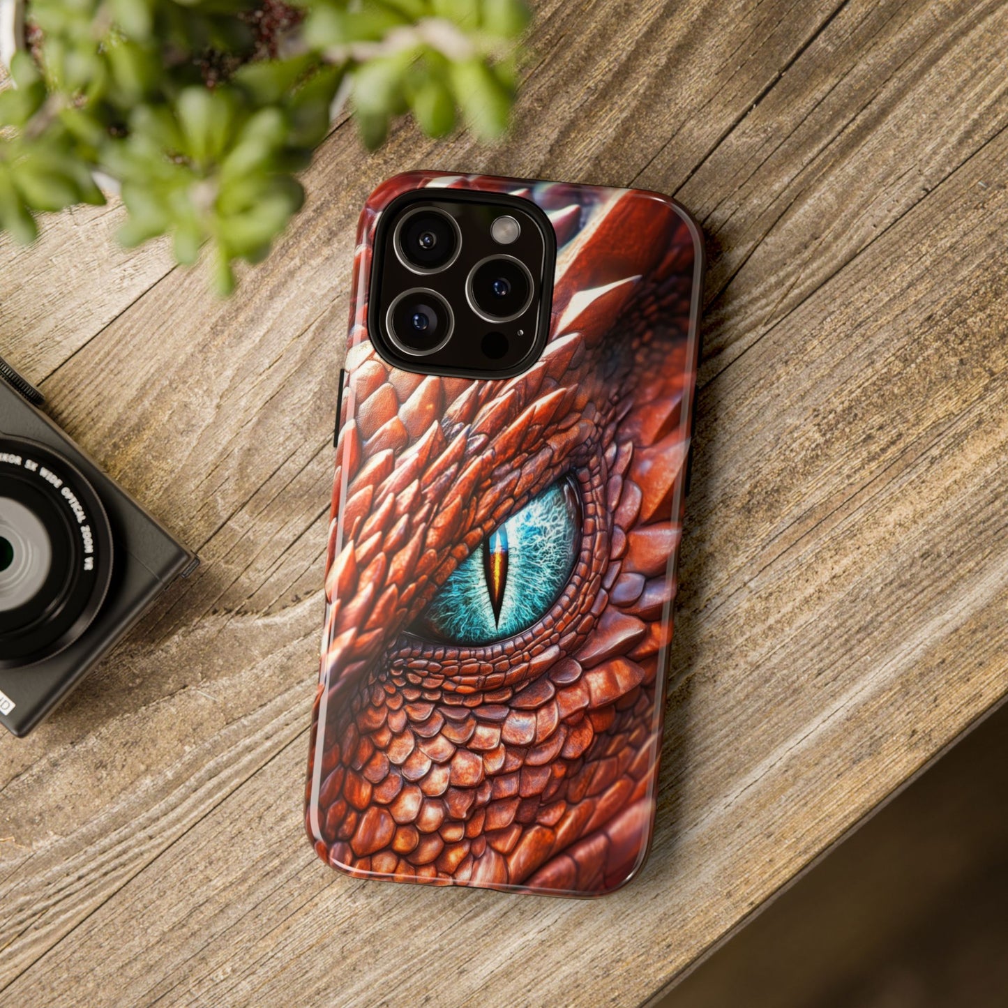 Draco Blue iPhone Case