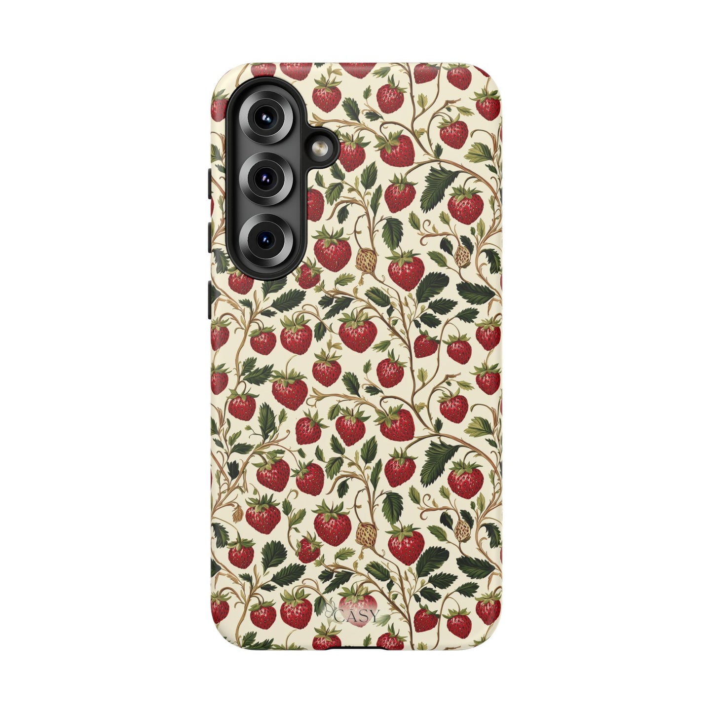 Enchanted Strawberry Patch Samsung Phone Case