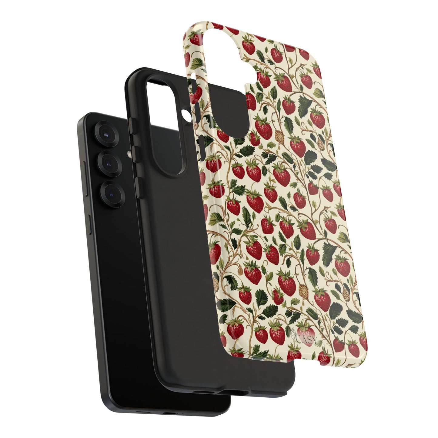 Enchanted Strawberry Patch Samsung Phone Case