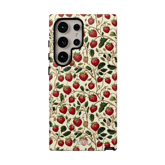 Enchanted Strawberry Patch Samsung Phone Case