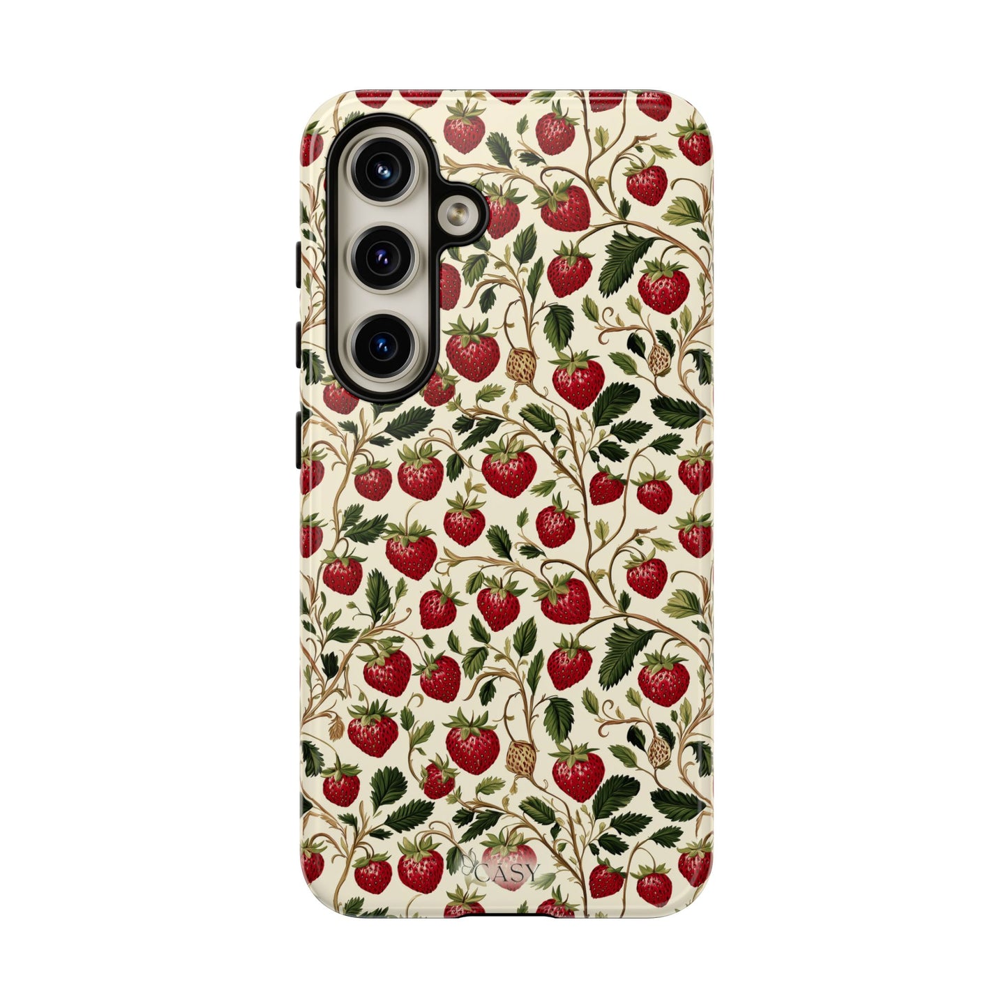 Enchanted Strawberry Patch Samsung Phone Case