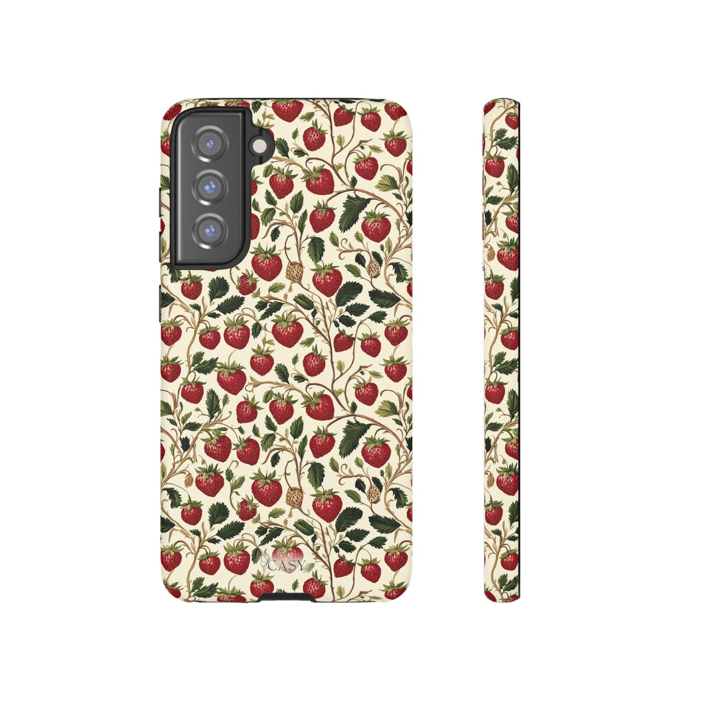 Enchanted Strawberry Patch Samsung Phone Case