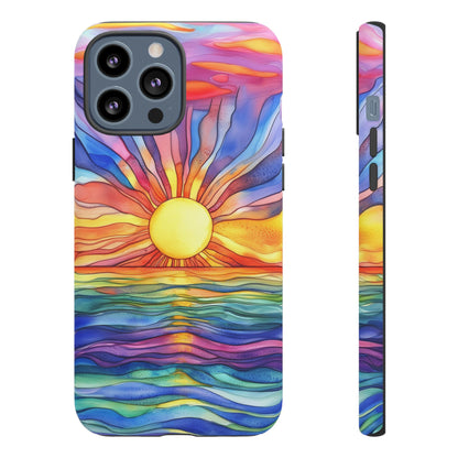 Celestial Tides iPhone Case