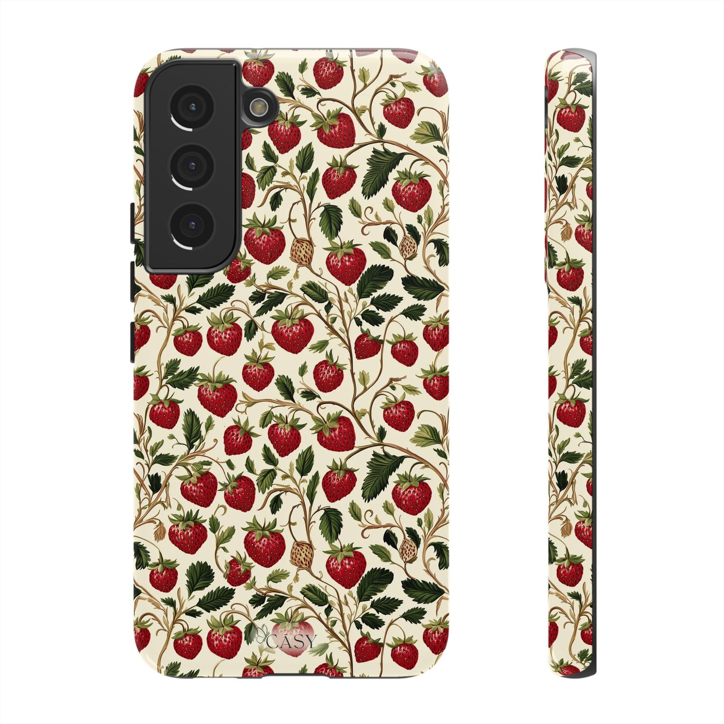 Enchanted Strawberry Patch Samsung Phone Case