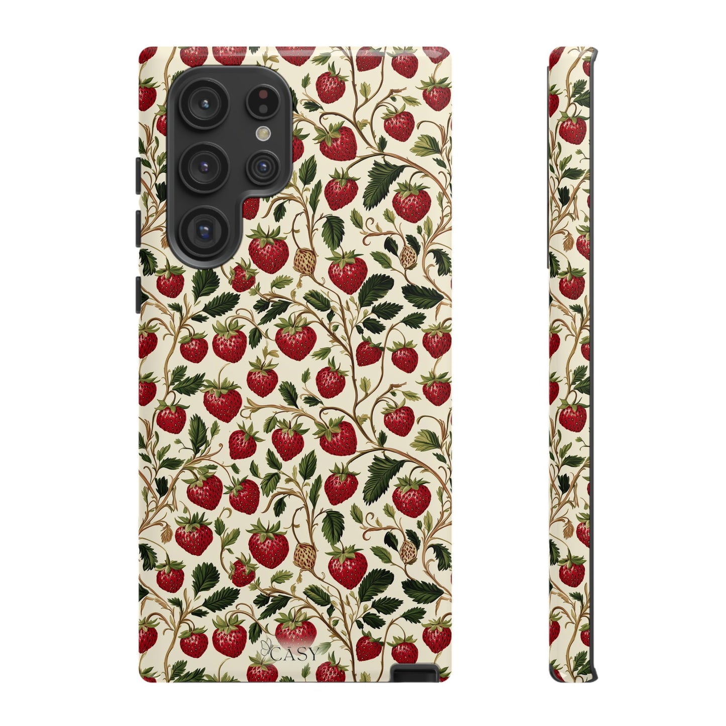 Enchanted Strawberry Patch Samsung Phone Case