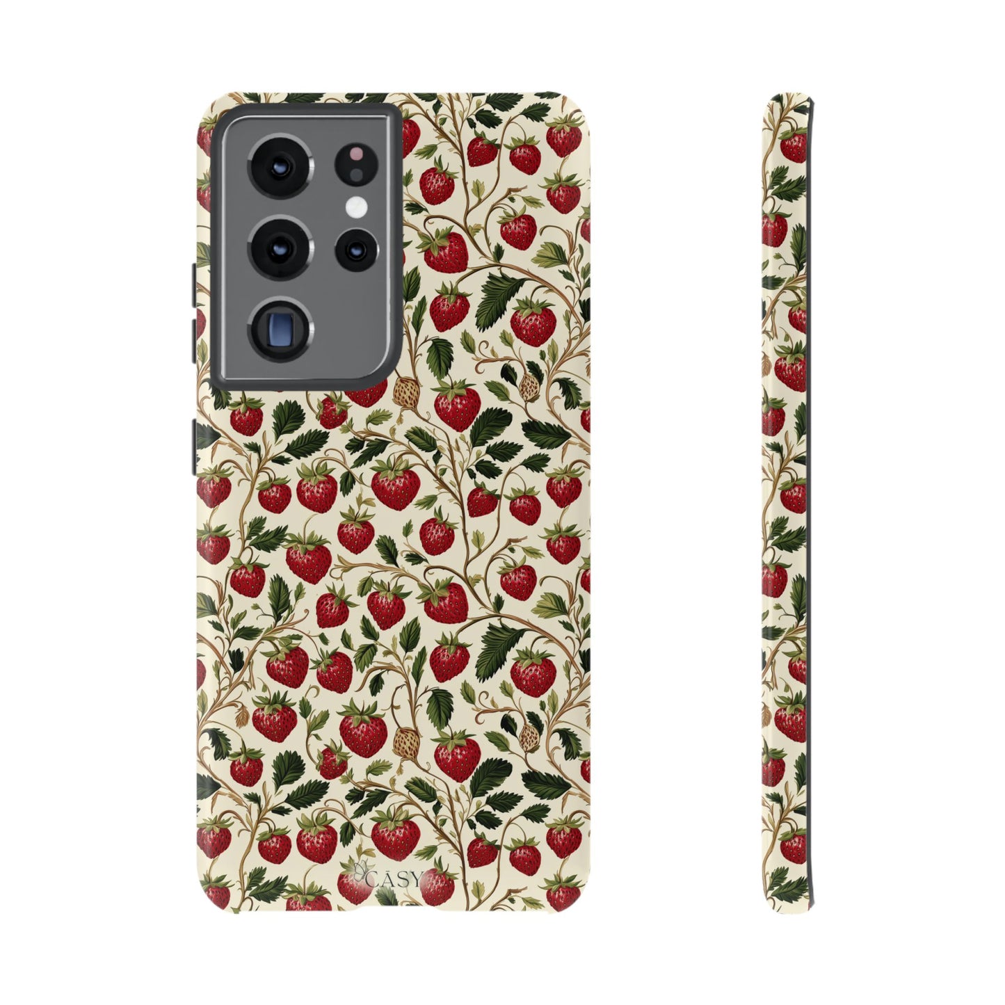 Enchanted Strawberry Patch Samsung Phone Case