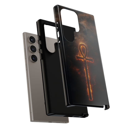 Burning Ankh Samsung Phone Case