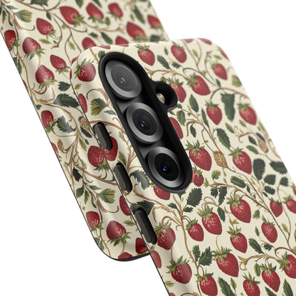 Enchanted Strawberry Patch Samsung Phone Case