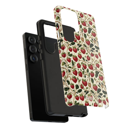 Enchanted Strawberry Patch Samsung Phone Case