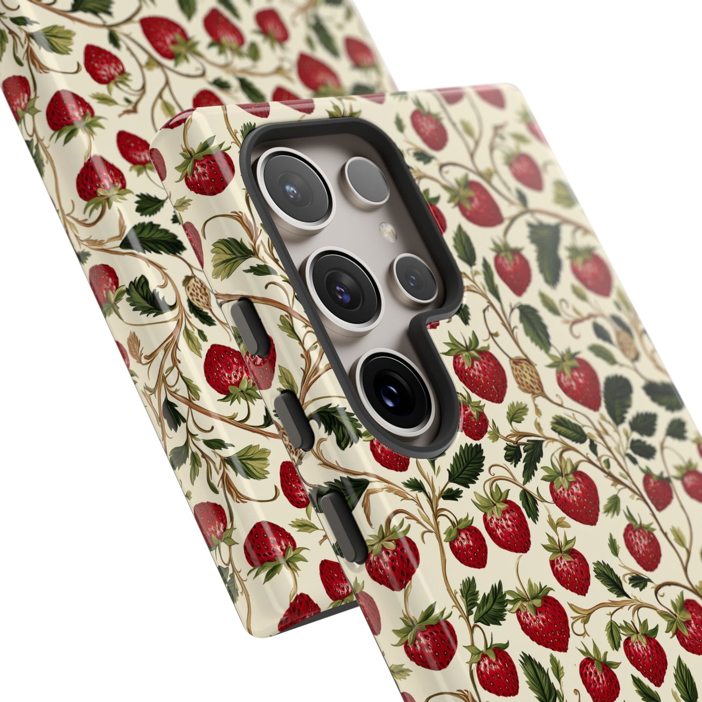 Enchanted Strawberry Patch Samsung Phone Case
