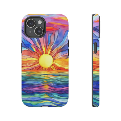 Celestial Tides iPhone Case