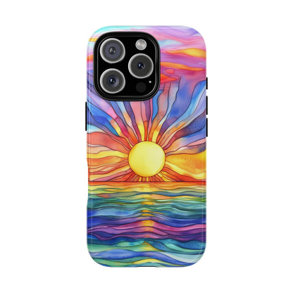 Celestial Tides iPhone Case